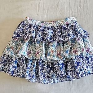 Ladies mini tiered skirt